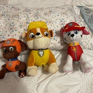 Nickelodeon Paw Patrol stuffed animals